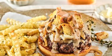 French Onion Burger